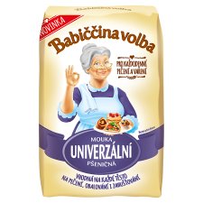 Babiččina Volba Universal Wheat Flour 1kg