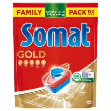 Somat Gold Tablets for Automatic Dishwasher 120 pcs 2112g