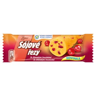 ZORA Sojové řezy s Brusinkami 50g