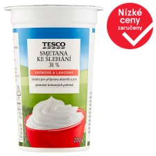 Tesco Whipping Cream 31 % 200g