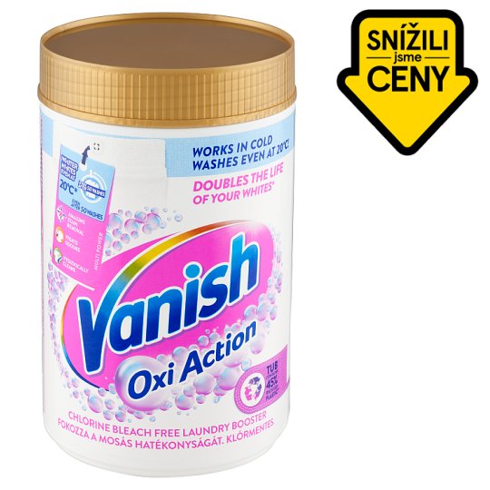 Vanish Oxi Action Powder for Bleaching and Stain Removal 625g