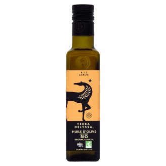 Terra Delyssa Bio zálivka z extra panenského olivového oleje s česnekovou příchutí 250ml