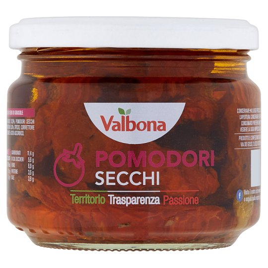 Valbona Sušená rajčata ve slunečnicovém oleji 230g