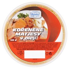 Rybex Kořeněné matjesy v oleji 140g