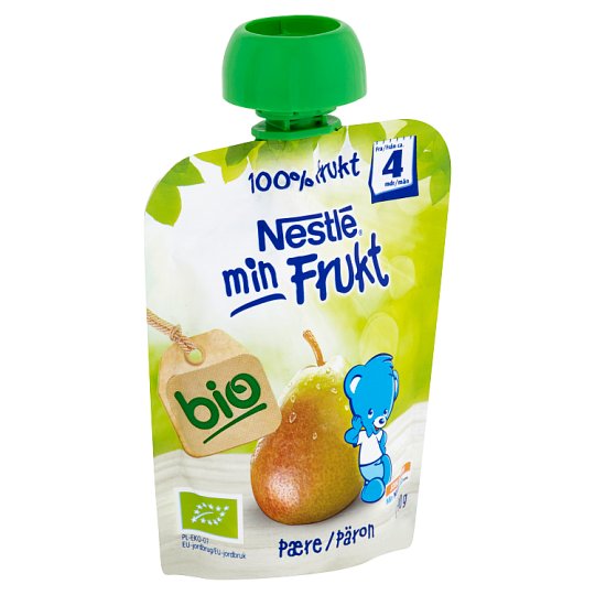 Nestlé Bio ovocná kapsička hruška 90g
