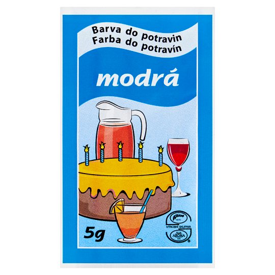 Barva do potravin modrá 5g