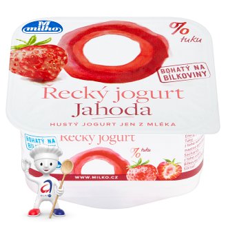 Milko Řecký jogurt jahoda 140g