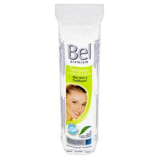 Bel Premium Tampóny + mikrovlákno aloe vera a panthenol 75 ks