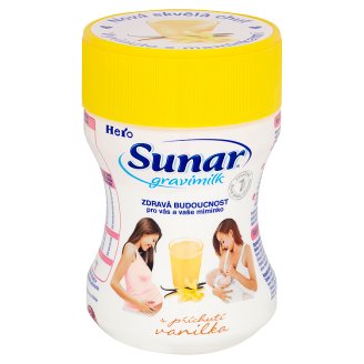 Sunar Gravimilk S příchutí vanilka 300g