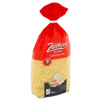 Zátkovy Válcované Nudle Extra vlasové 400g