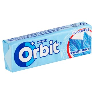 Wrigley's Orbit Žvýkačka bez cukru s mátovou příchutí 10 ks 14g