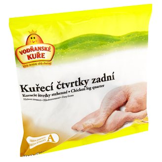 Vodňanské Kuře Kuřecí čtvrtky zadní hluboce zmrazené 600g