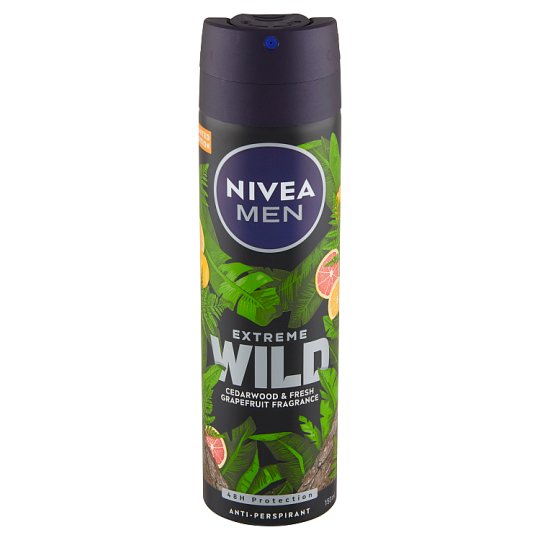 Nivea Men Extreme Wild Cedarwood & Fresh Grapefruit Fragrance