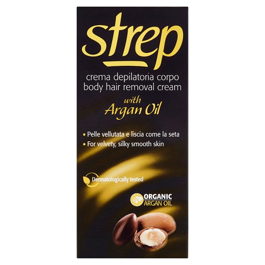 Strep Tělový depilační krém s arganovým olejem 100ml