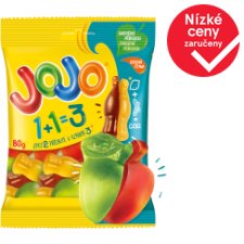 JOJO 1+1=3 Jelly Candies with Fruit and Cinnamon Flavor 80g