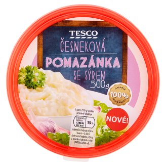 Tesco Česneková pomazánka se sýrem 500g