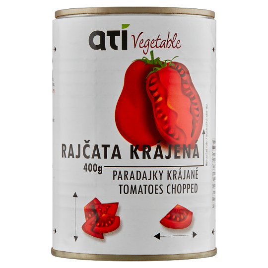 Ati Vegetable Rajčata krájená 400g