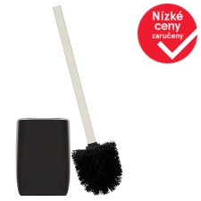 F&F Home Štětka na WC s držákem černá