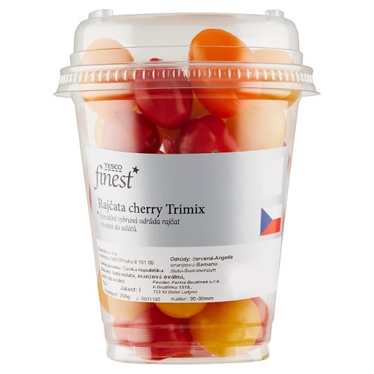 Tesco Finest Rajčata cherry Trimix 200g