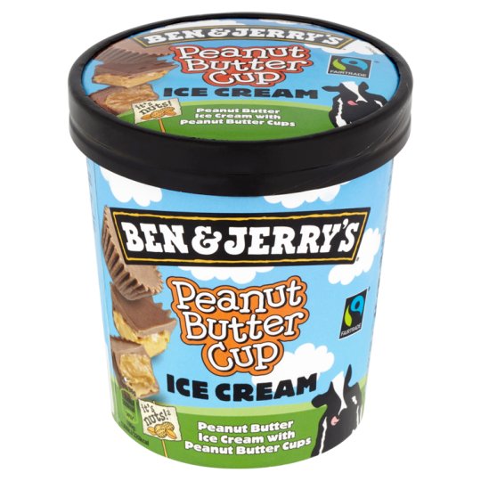 Ben & Jerry's Peanut Butter Cup Arašídová zmrzlina 500ml