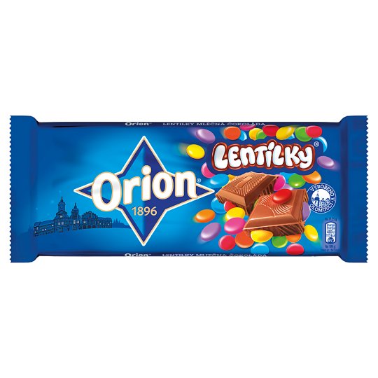 ORION LENTILKY Milk Chocolate 170g