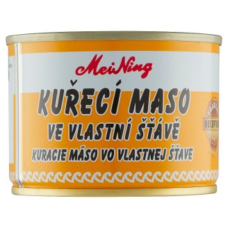 Kuřecí maso ve vlastní šťávě 180g