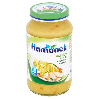 Hamánek Špecle s kuřecím masem 230g