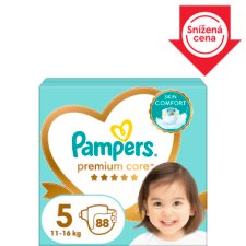 Pampers Premium Care Velikost 5, 88 Plenek, 11kg-16kg