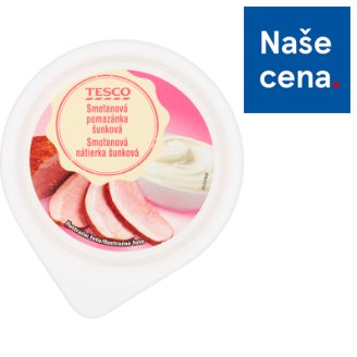 Tesco Smetanová pomazánka šunková 150g