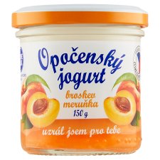 Bohemilk Opočenský jogurt broskev meruňka 150g