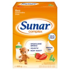 Sunar Complex 4 Strawberry Dairy Nutrition for Young Children 2 x 300g (600g)