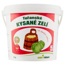 Agro Tuřanské Sauerkraut in Brine 2kg