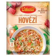 Vitana Naše Byšická polévka Beef 58g