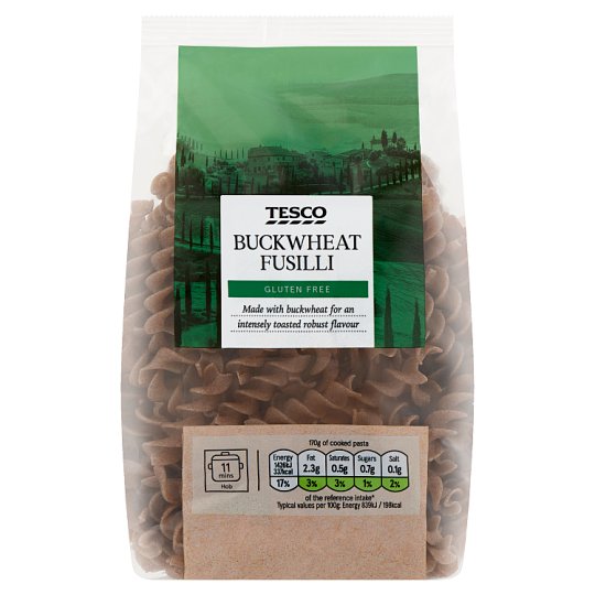 Tesco Buckwheat Fusilli 250g Tesco Groceries