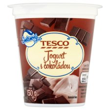 Tesco Smetanový jogurt s čokoládou 150g