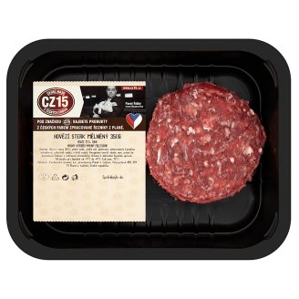 Hovězí steak mělněný 350g