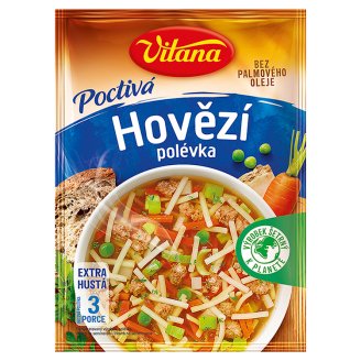 Vitana Poctivá polévka hovězí 81g