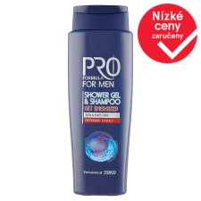 Tesco Pro Formula For Men Shower Gel and Shampoo Get Energized 400ml