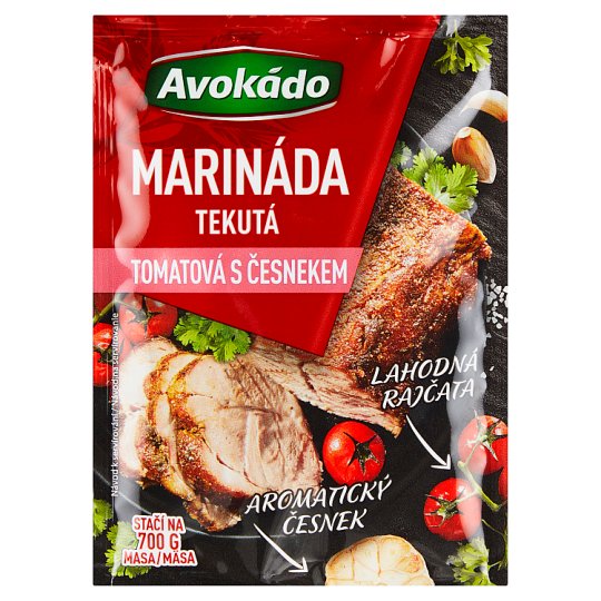 Avocado Liquid Marinade Tomato with Garlic 80ml Tesco Groceries