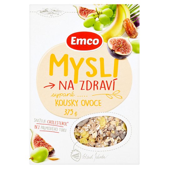 Emco Mysli na Zdraví Sypané kousky ovoce 375g Tesco Potraviny