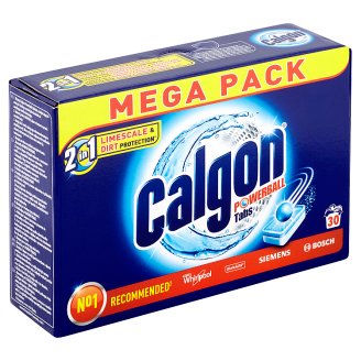 Calgon Powerball 2v1 tablety 30 ks 390g