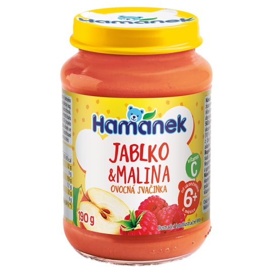 Hamánek S malinami 190g