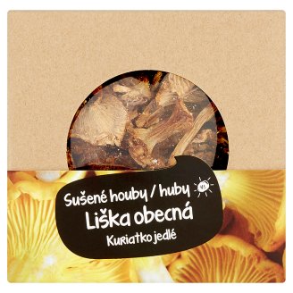 České Houby Liška obecná sušené houby 30g