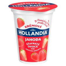 Hollandia Jogurt krémový jahoda s kulturou BiFi 150g