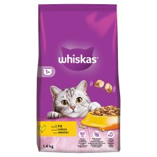 Whiskas Kompletní krmivo pro dospělé kočky s kuřecím 1,4kg