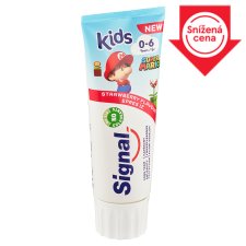 Signal Kids Super Mario Strawberry Flavour Toothpaste 75ml