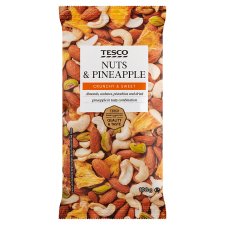 Tesco Nuts & Pineapple 100g