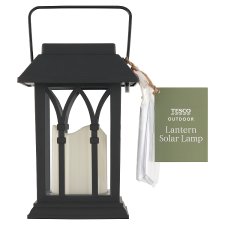 Tesco Outdoor Lantern Solar Lamp