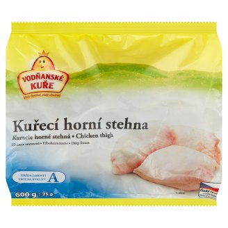 Vodňanské Kuře Kuřecí horní stehna hluboce zmrazené 600g