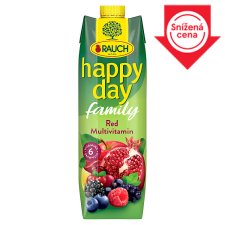 Rauch Happy Day family multivitamin red 1l